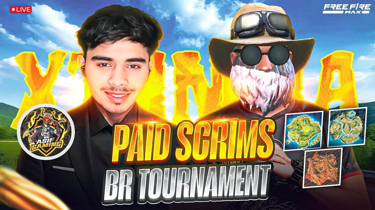 PAID SCRIMS LIVE WITH XT IND🔥XT KAI..#freefirelive