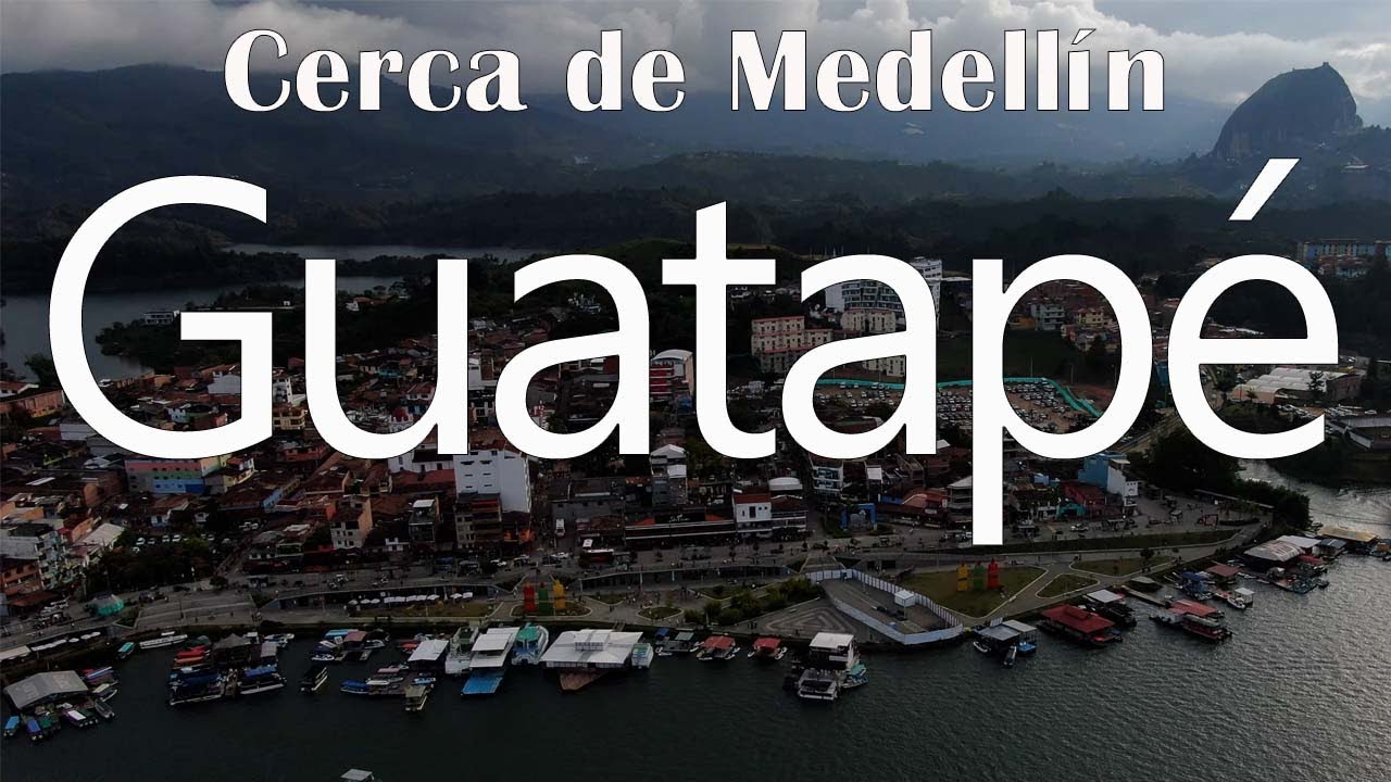 Guatap&eacute; Antioquia, Colombia Drone 2022