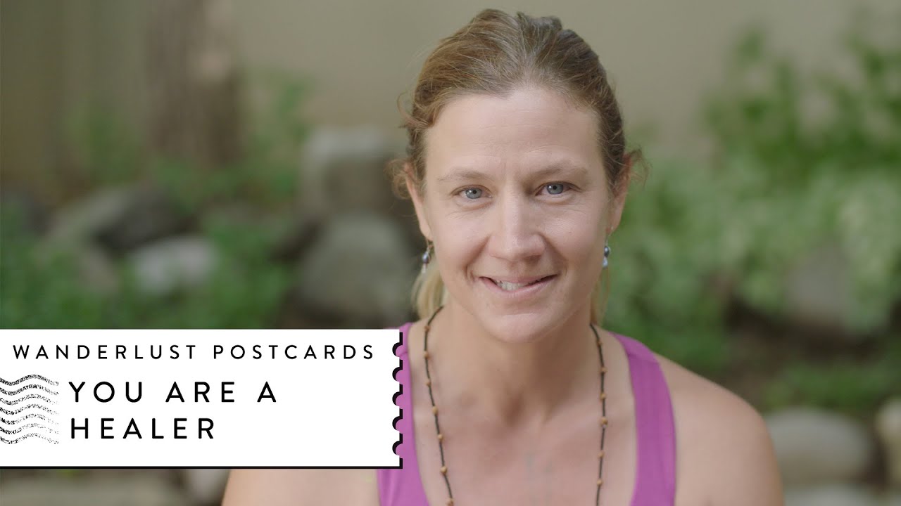 You Are A Healer - Wanderlust Postcard with Emily Hightower