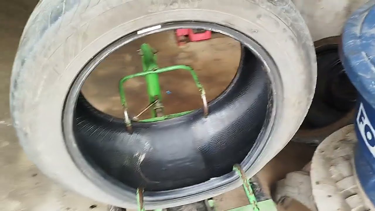 Resultado de uma vulcanização de uma bolha