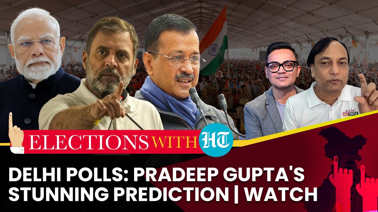 Delhi Election 2025: Pollster Pradeep Gupta Makes Stunning Prediction As Exit Polls Go BJP Way | AAP
