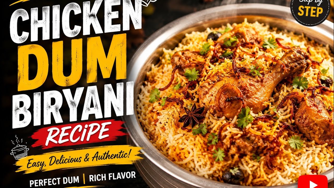Chicken dam biriyani 🍗# biriyani lovers 