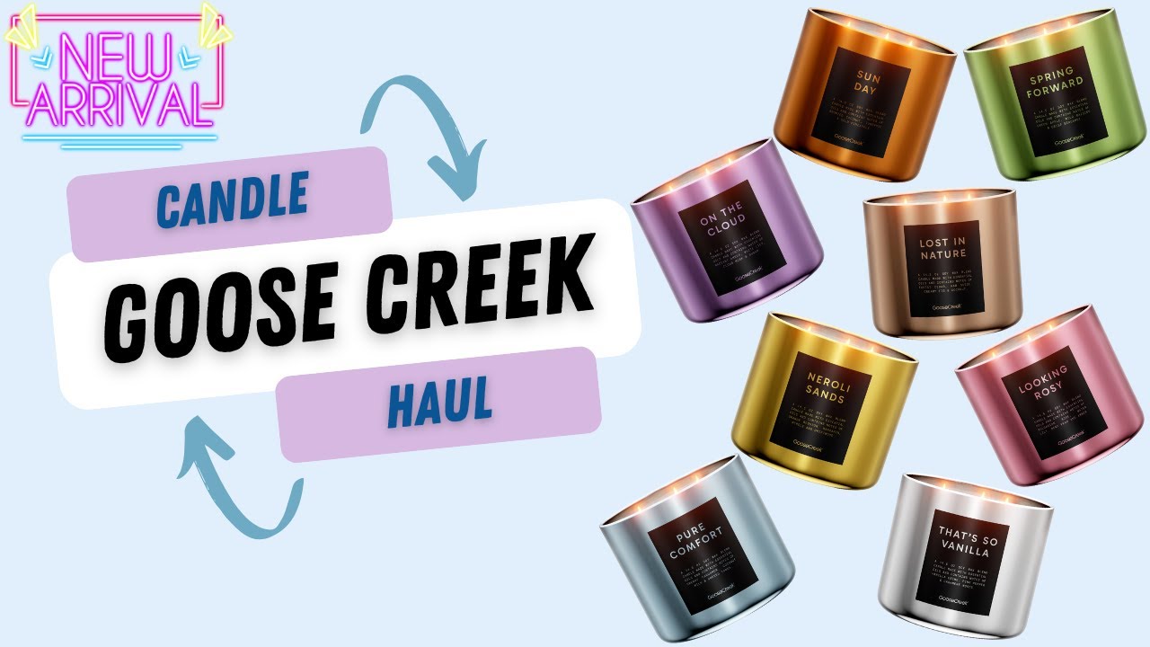 ✨Goose Creek's 8 NEW Fragrances | Smells Like Luxury Candle Haul and Unboxing First Impressions✨