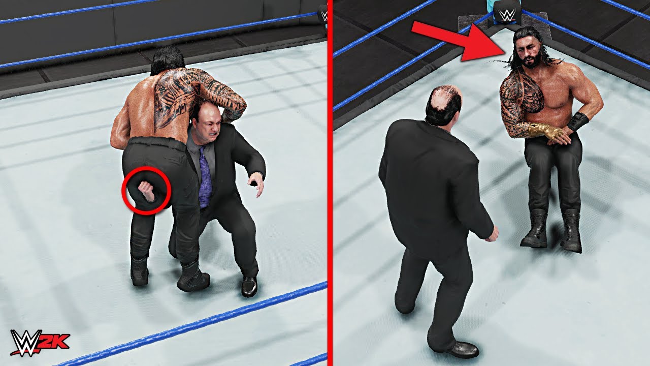 What Happens If Paul Heyman Turns on Roman Reigns | WWE 2K Custom Story