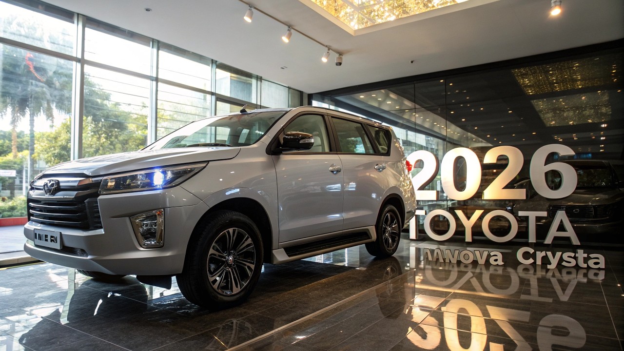 2026 Toyota Innova Crysta 2026 Launched? 😱 Full Details, New Look, Mileage & Price Shocking Updates!