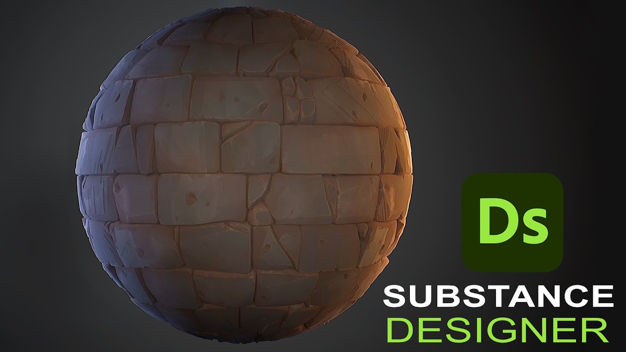 DUNGEON STONE WALL | SUBSTANCE DESIGNER