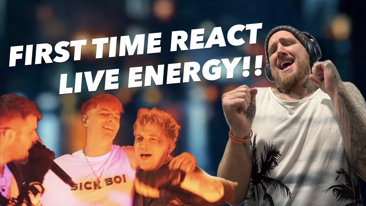 FIRST TIME REACT | Down on the Beat (live @ Dead Wax) &mdash; Ren, Viktus & Knox Hill?! Energy Was WILD