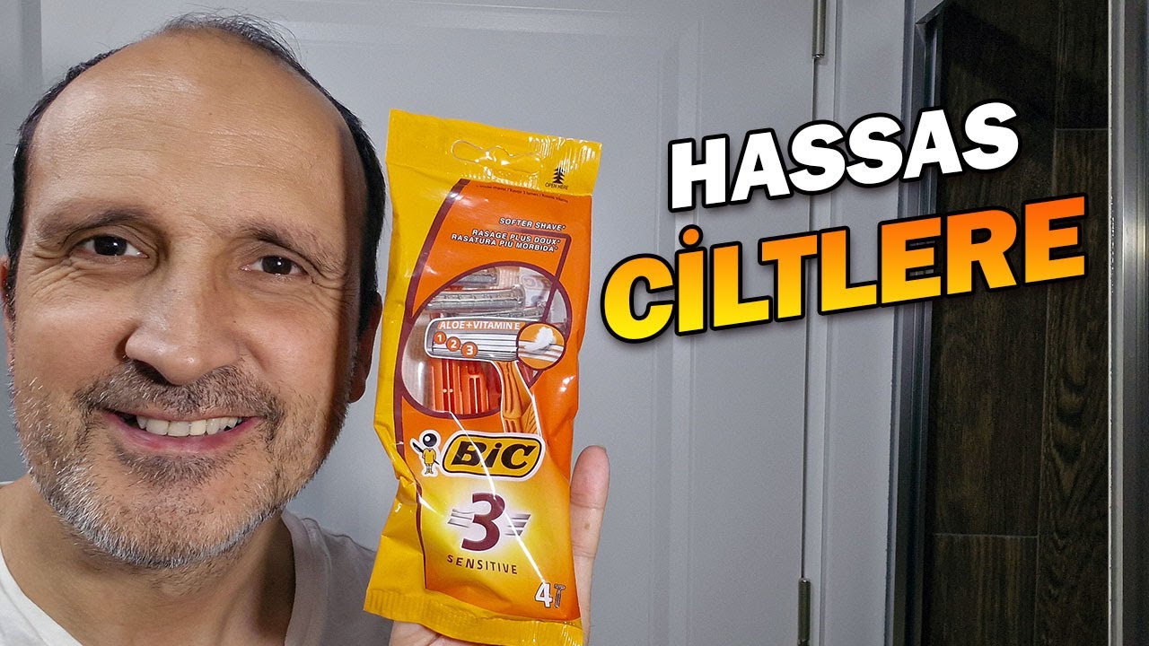 Bic 3 Sensitive: Hassas ciltler için tıraş bıçağı