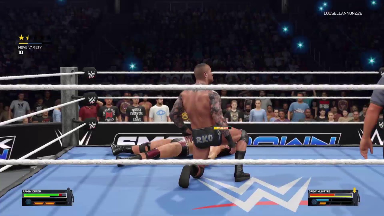 WWE 2k25 Universe matches Live Smackdown