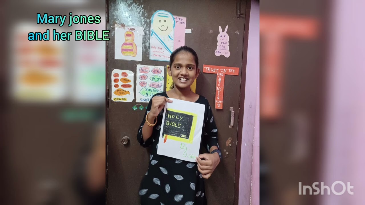 Mary Jones missionary story craft work 