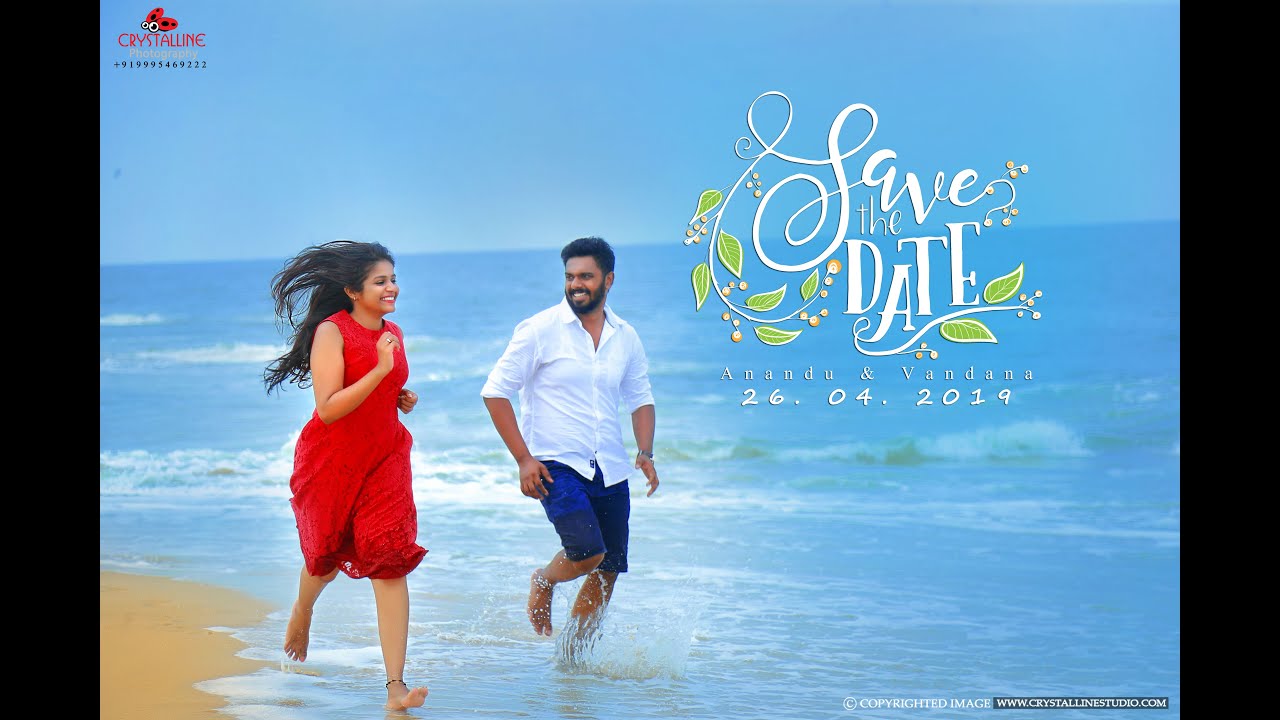 Save The Date |Anandu-Vandana| From Crystalline Studio