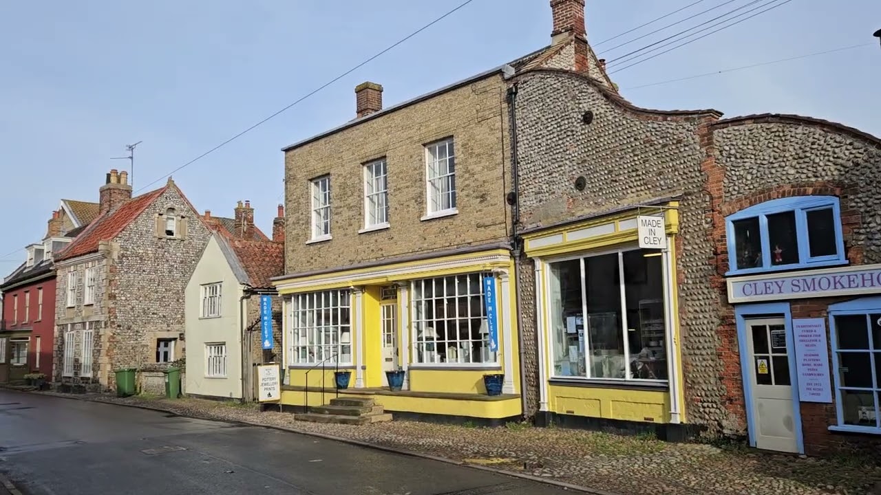 An Artist's day in Weybourne, Cley-next-the-Sea and Blakeney with Paintings
