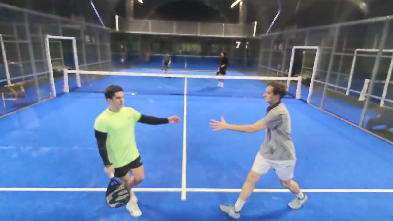 Partido de pádel con Pau: 2-6/7-5/7-6