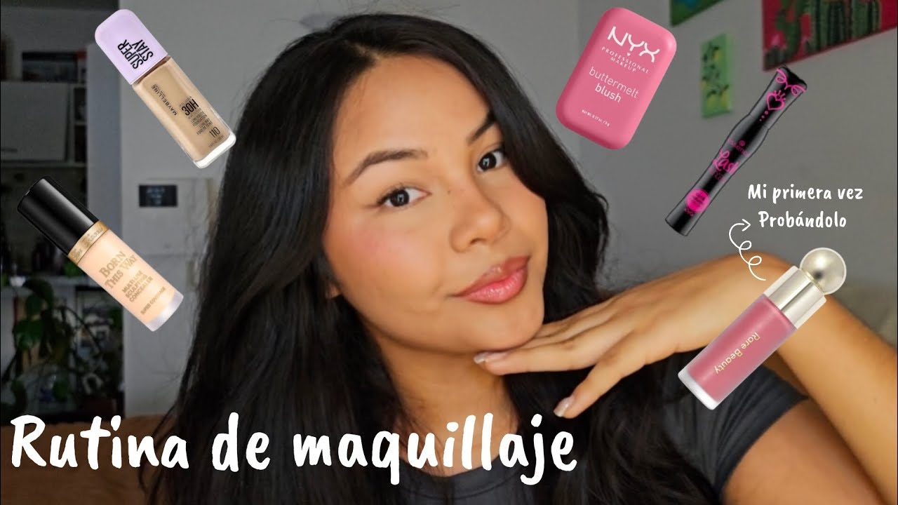 Productos que utilizo para mi rutina de maquillaje 