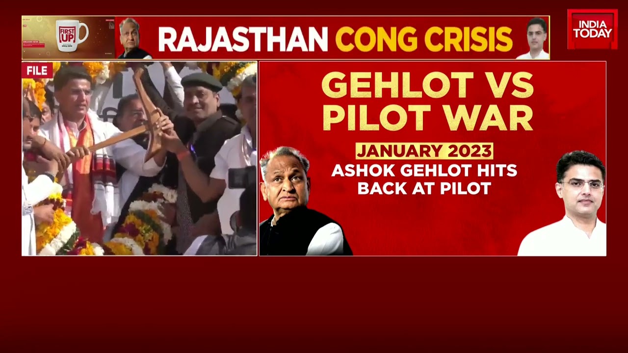 Watch: Gehlot Vs Pilot War | Gehlot Calls Sachin Pilot Corona