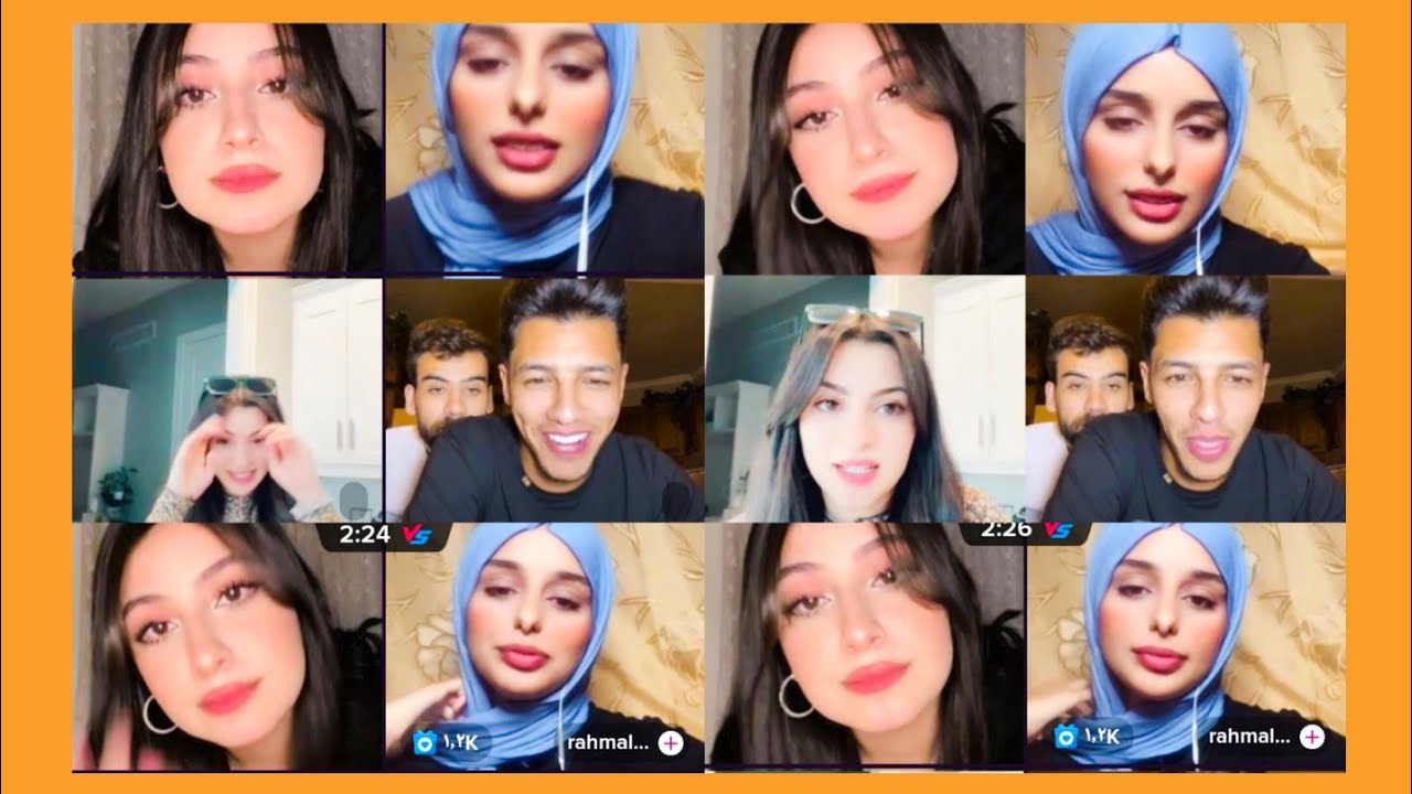 بث قمر مع صلاح ورحمة ❤قمر فازت على صلاح بجولة بعدها بنت الي مع قمر انحظرت