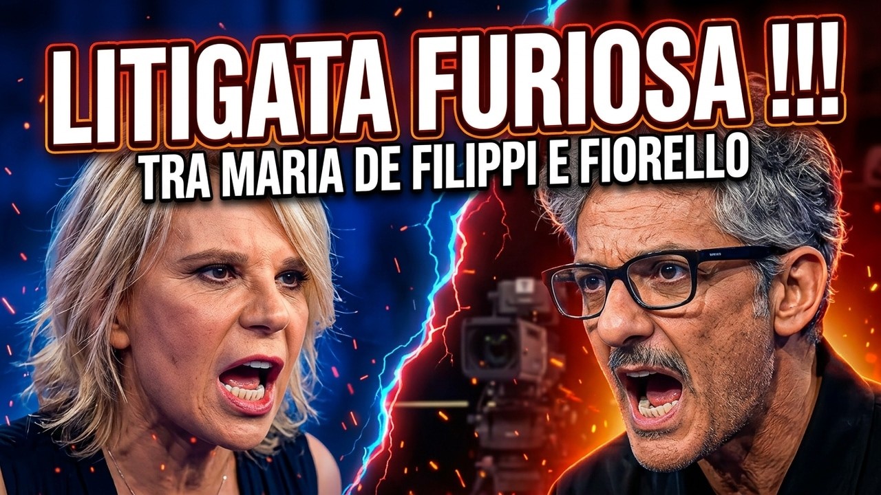 💡 FALSISSIMO: LITIGATA MEMORABILE TRA LA DE FILIPPI E FIORELLO...#fabriziocorona