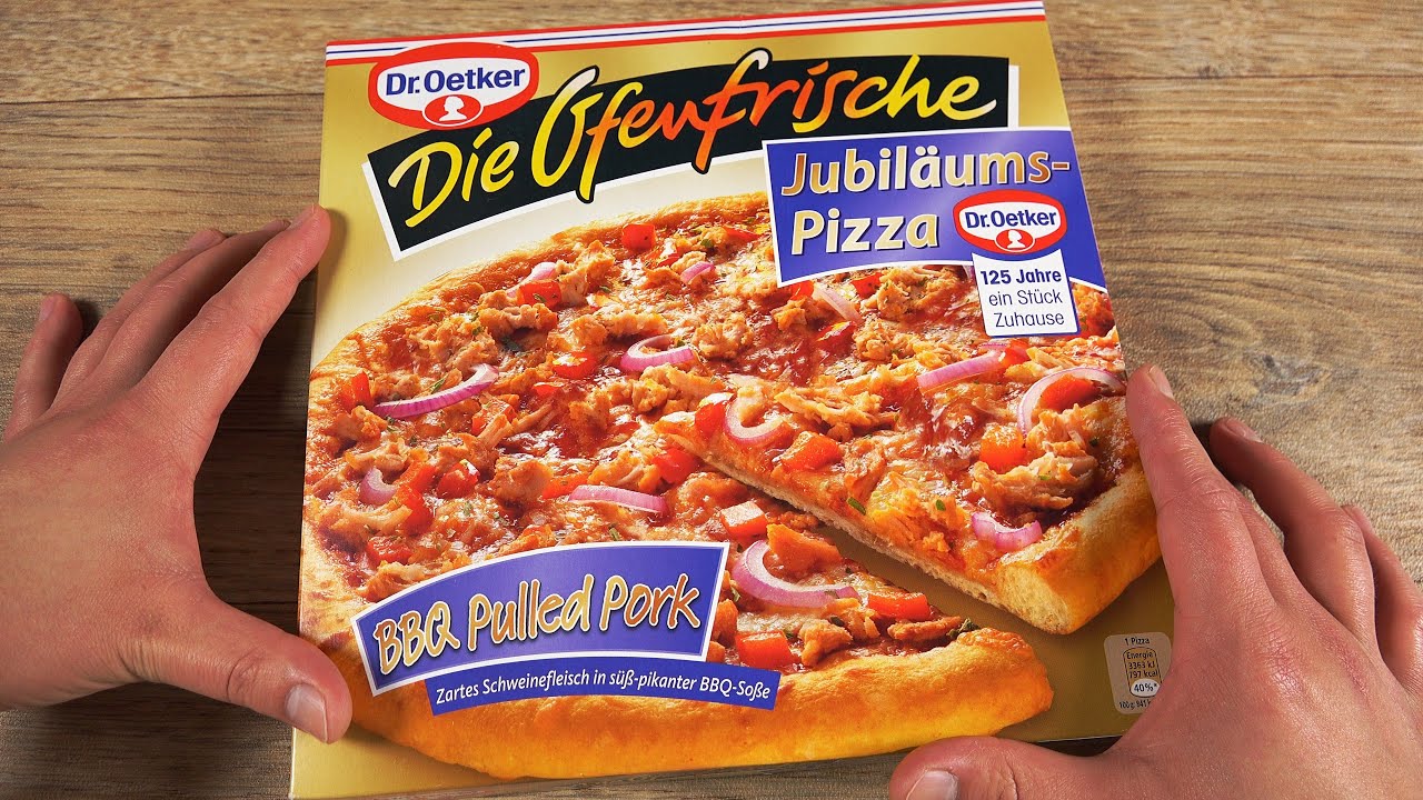 Dr. Oetker Die Ofenfrische BBQ Pulled Pork PIZZA