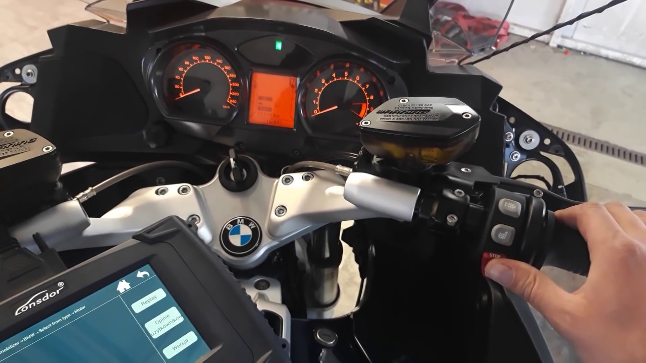 Lonsdor K518POL BMW Motor R1200RT 2012 Programowanie kluczyka
