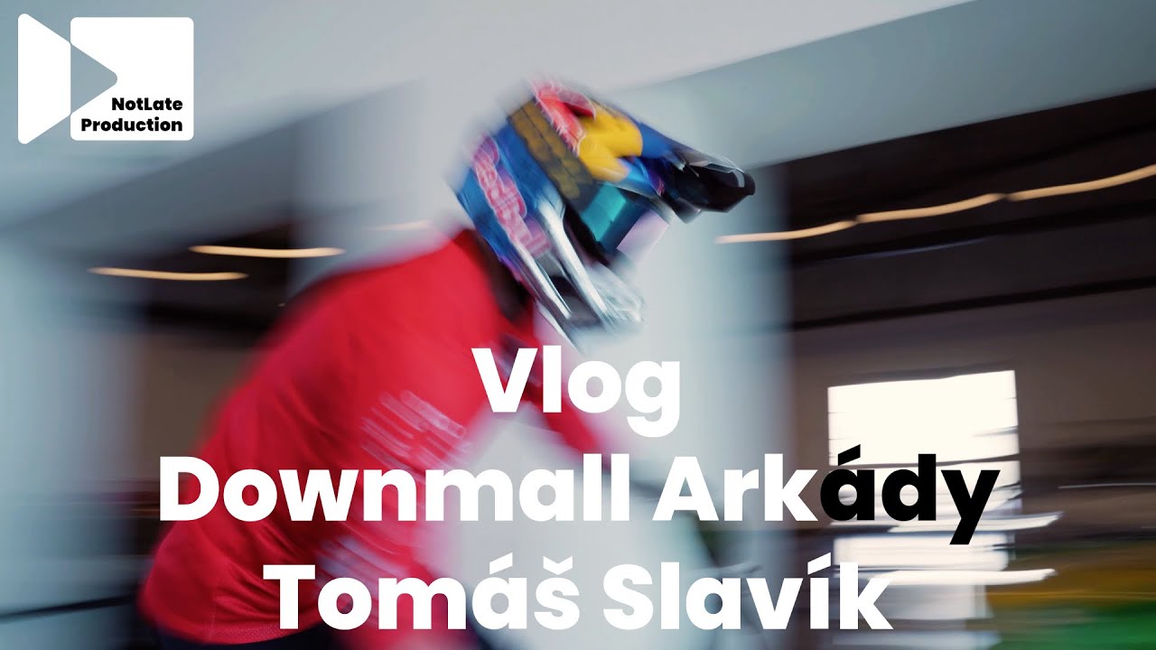 Vlog - Tomáš Slavík se připravuje na Downmall Arkády 2025