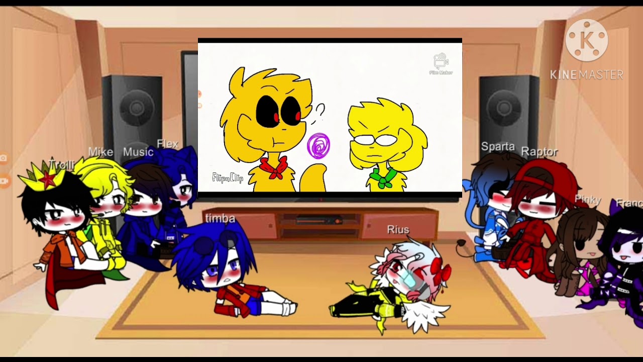 Los Compas reaccionan a sus memes/gacha club