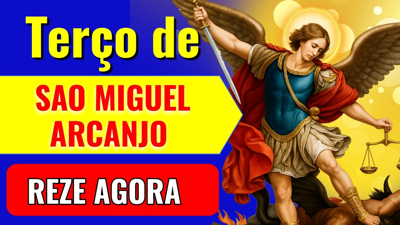 ✨📿⚔️TERÇO PODEROSO DE SÃO MIGUEL ARCANJO