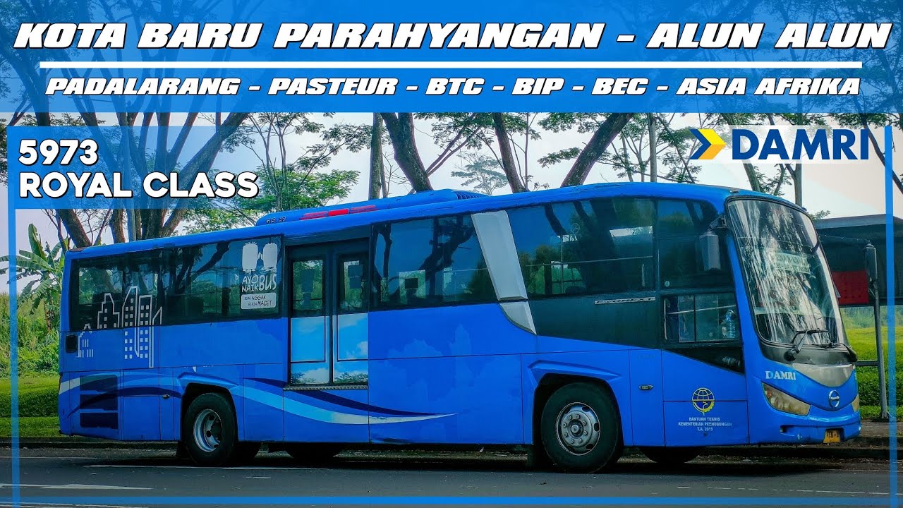 DAMRI (KOTA BARU PARAHYANGAN - ALUN ALUN BANDUNG) || Penghubung Pusat Kota dan Kota Satelit!!!