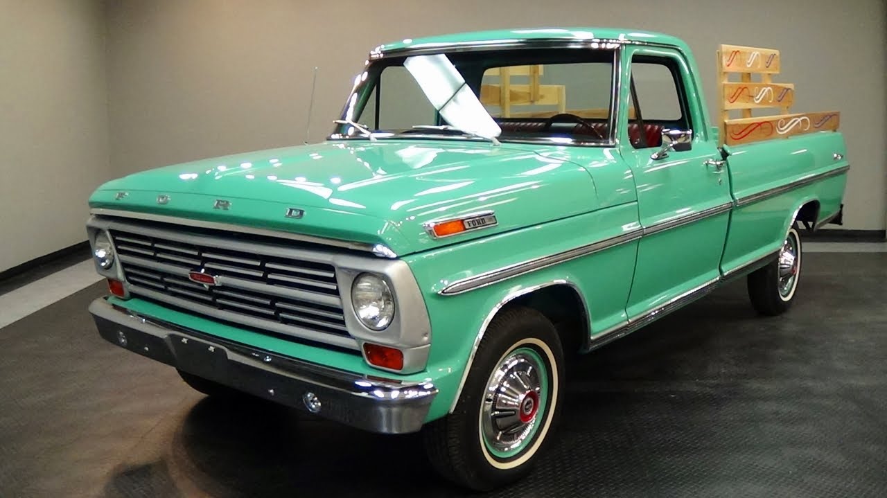 1968 Ford F100 Ranger 360 V8 Fresh Restoration Very Nice