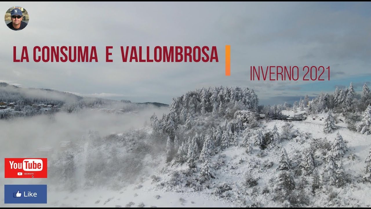 La Consuma e Vallombrosa Inverno 2021 -  4K