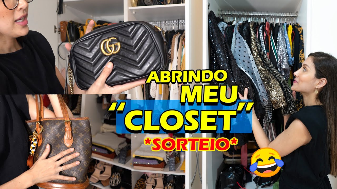 TOUR pelo meu CLOSET | minha COLEÇÃO de BOLSAS e SAPATOS + DESAPEGO