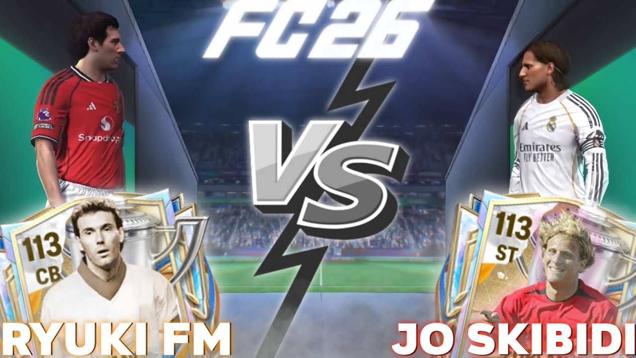 FC MOBILE 26? LANGSUNG KITA TES SAMA JO SKIBIDI - FC MOBILE