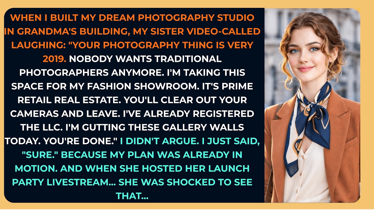 My Sister Gutted My Photography Studio—Then Said: 
