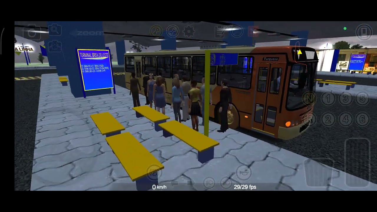 URGENTE MUITA CHUVA 🌧️/PRÓTON BUS SIMULATOR/MOD[JDF]CIFERAL TURQUESA MB/OF-1721 EURO 11