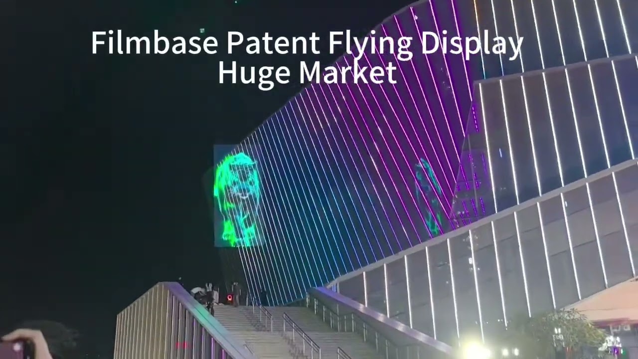 Filmbase Patent Flying Display 