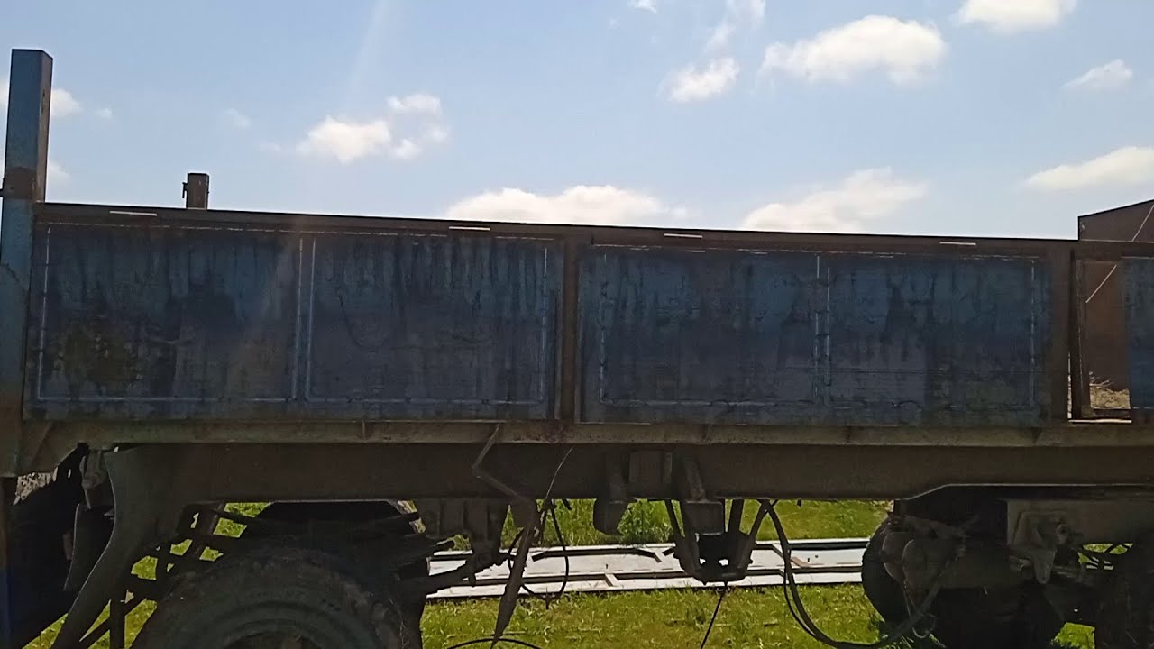 прицеп гкб 8527  Ремонт бортов продолжение