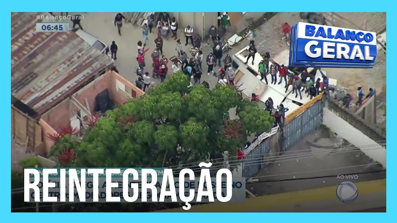 Reintegração de posse em São Paulo é suspensa após tumulto