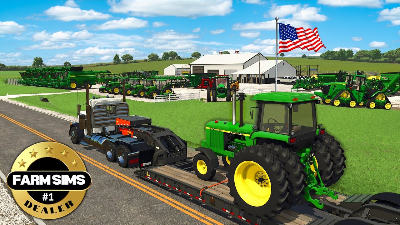 I BUILT Farming Simulators BEST TRACTOR DEALERSHIP!