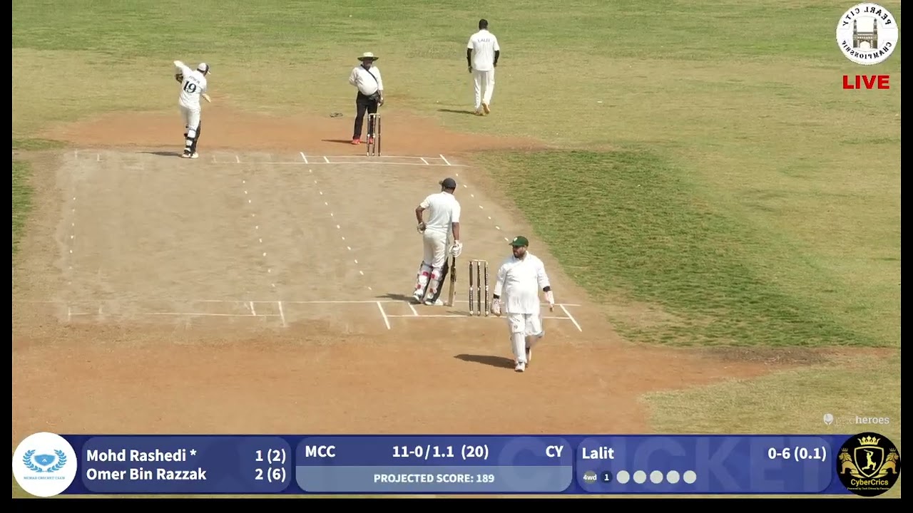 PCC MINI RED : MURAD CRICKET CLUB -VS- CYERCRICS