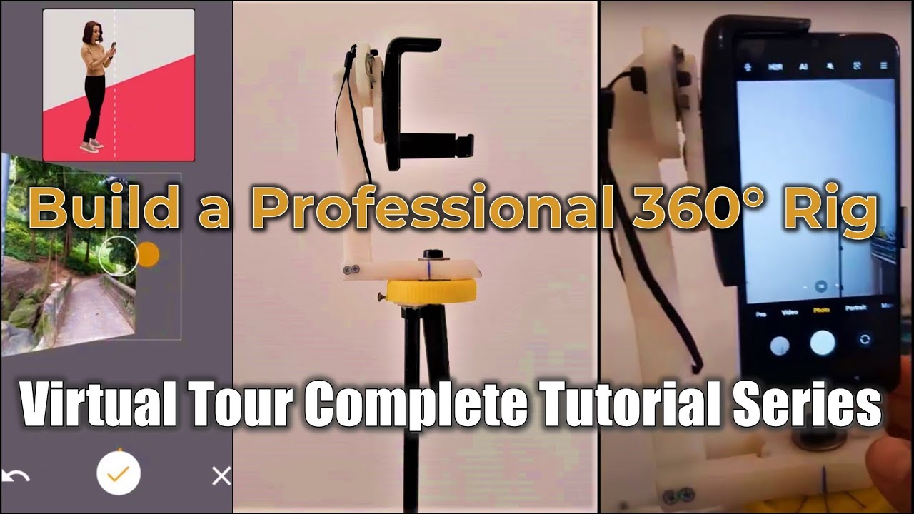 How to make a 360° Photography Stand: Build Professional Virtual Tour Equipment for Under $50