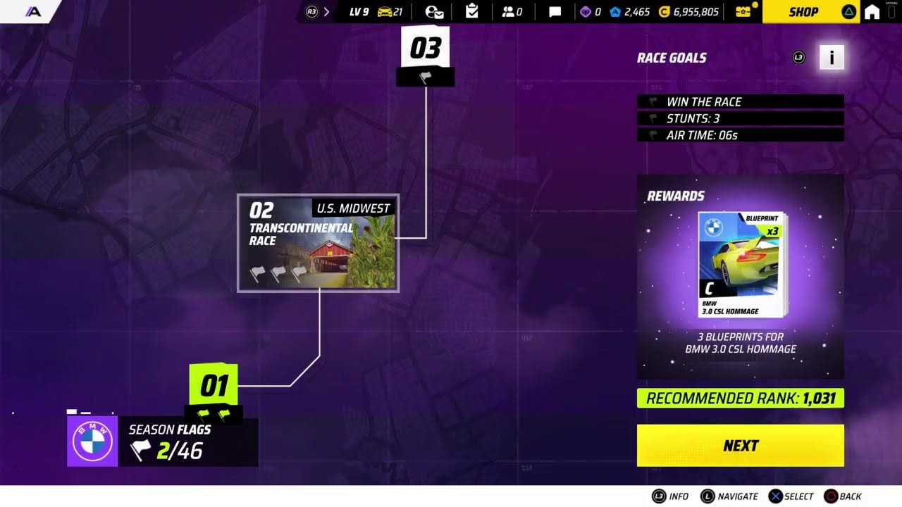 Asphalt  legends 9 midweek racing