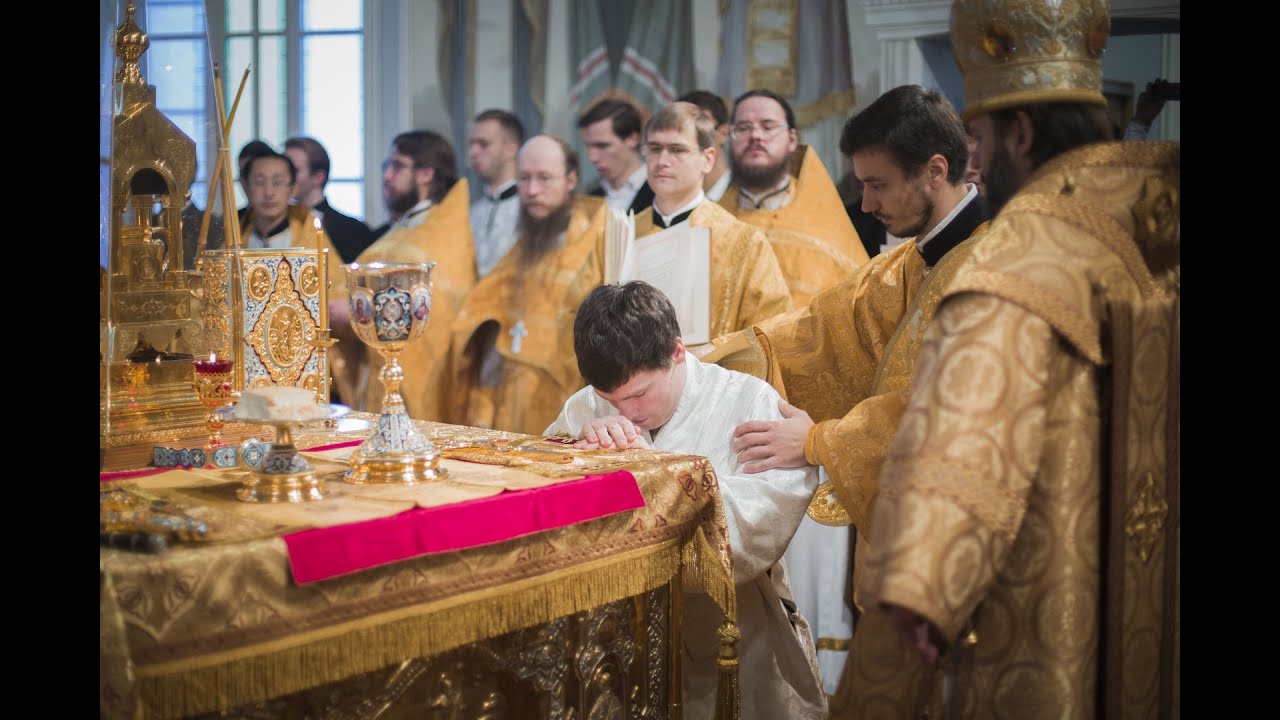Хиротония во диакона чтеца Алексия Луковкина / The ordination Alexiy Lukovkin to the Holy Diaconate
