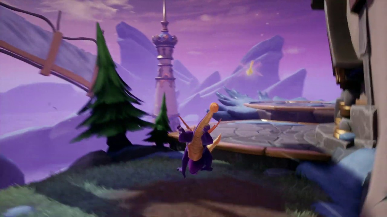 Spyro Reignited Trilogy - Ride a Druid Platform for 10 Seconds | Skill Point