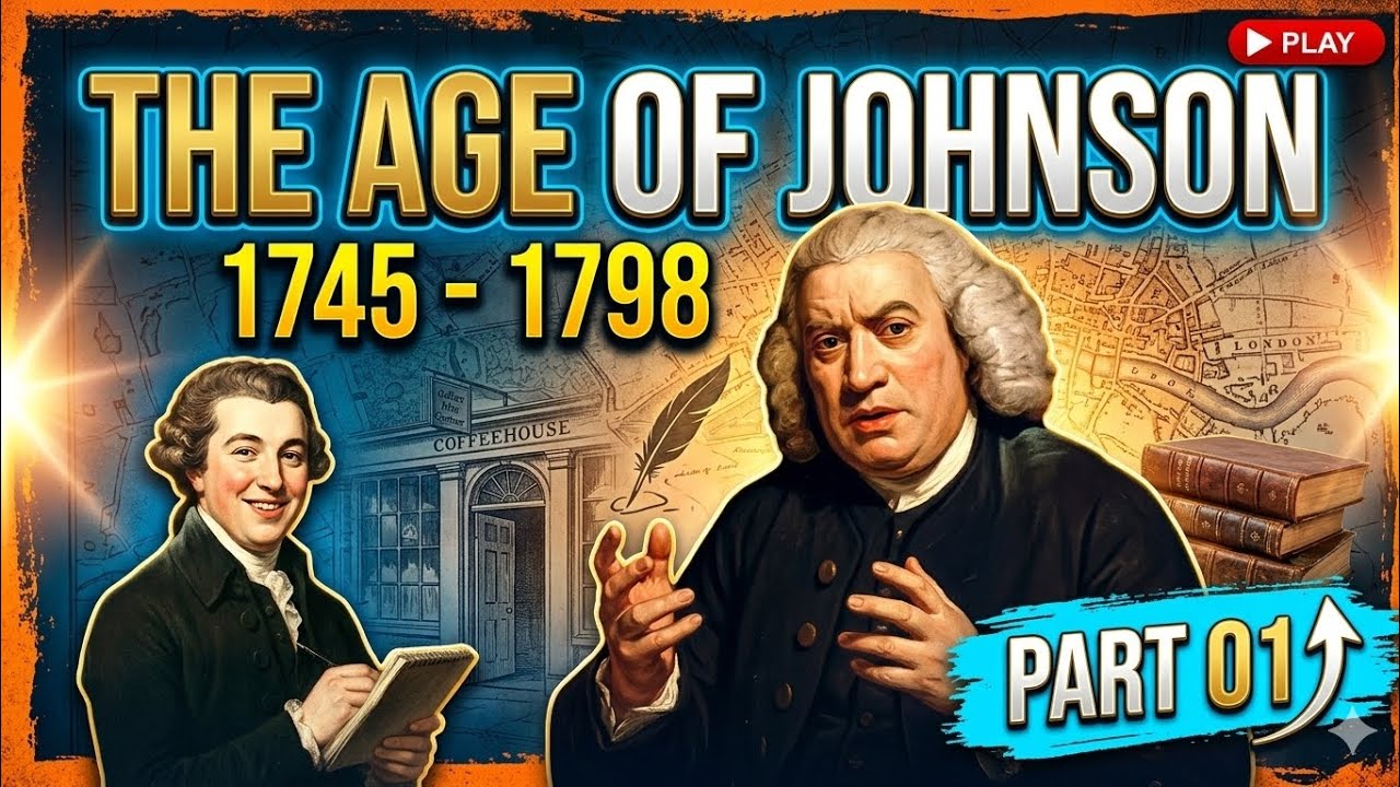 The Age of Johnson or The Age of Sensibility (1745-1798)  Part 01