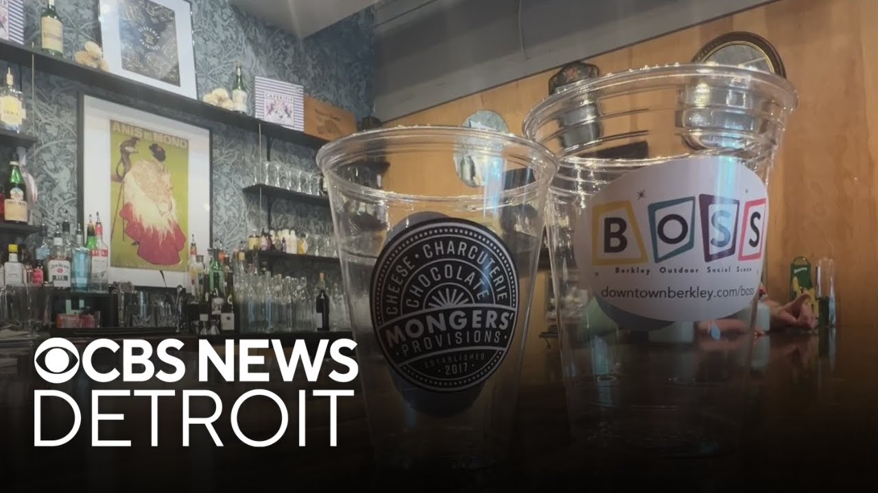 Community members welcome new social district in Berkley, Michigan