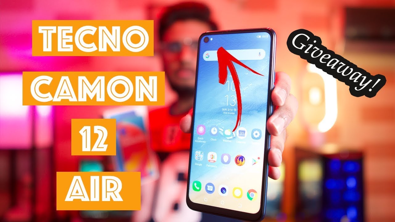Tecno Camon 12 Air Unboxing | Punch Hole In Midrange?