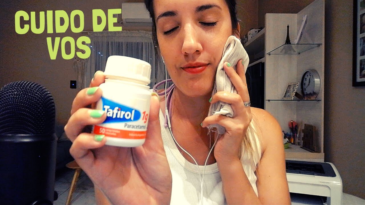 ASMR Español - Te cuido hasta que te sientas mejor - Soft Spoken