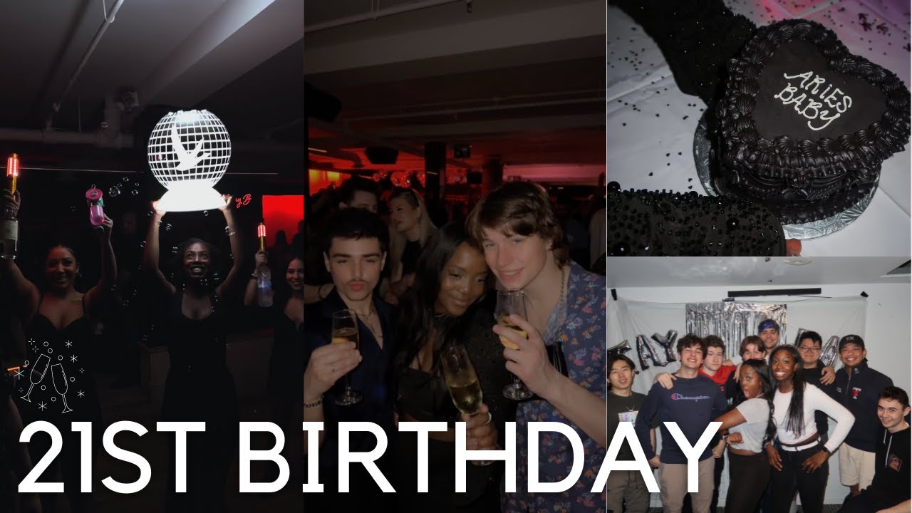 MY 21ST BIRTHDAY VLOG 🥂: surprises, preparing, partying with friends etc.