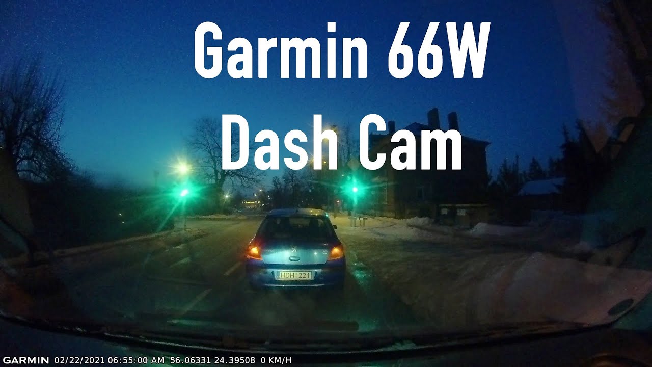 Garmin 66W Dash Cam