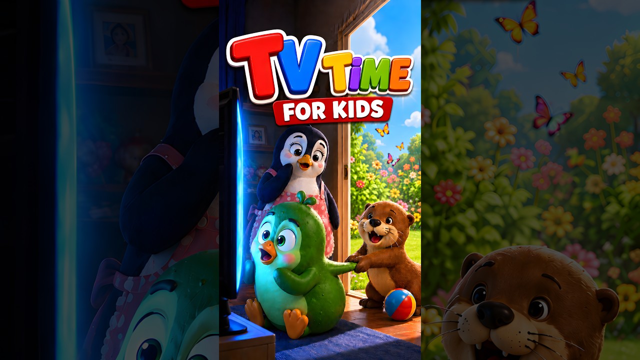 Pickle Penguin's TV Time | Kids Learning Videos | Educational Cartoon for Toddlers
