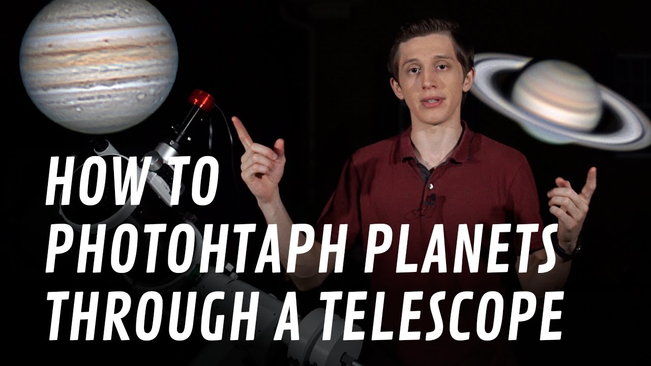 Easy Guide for Planetary Imaging Through A Telescope